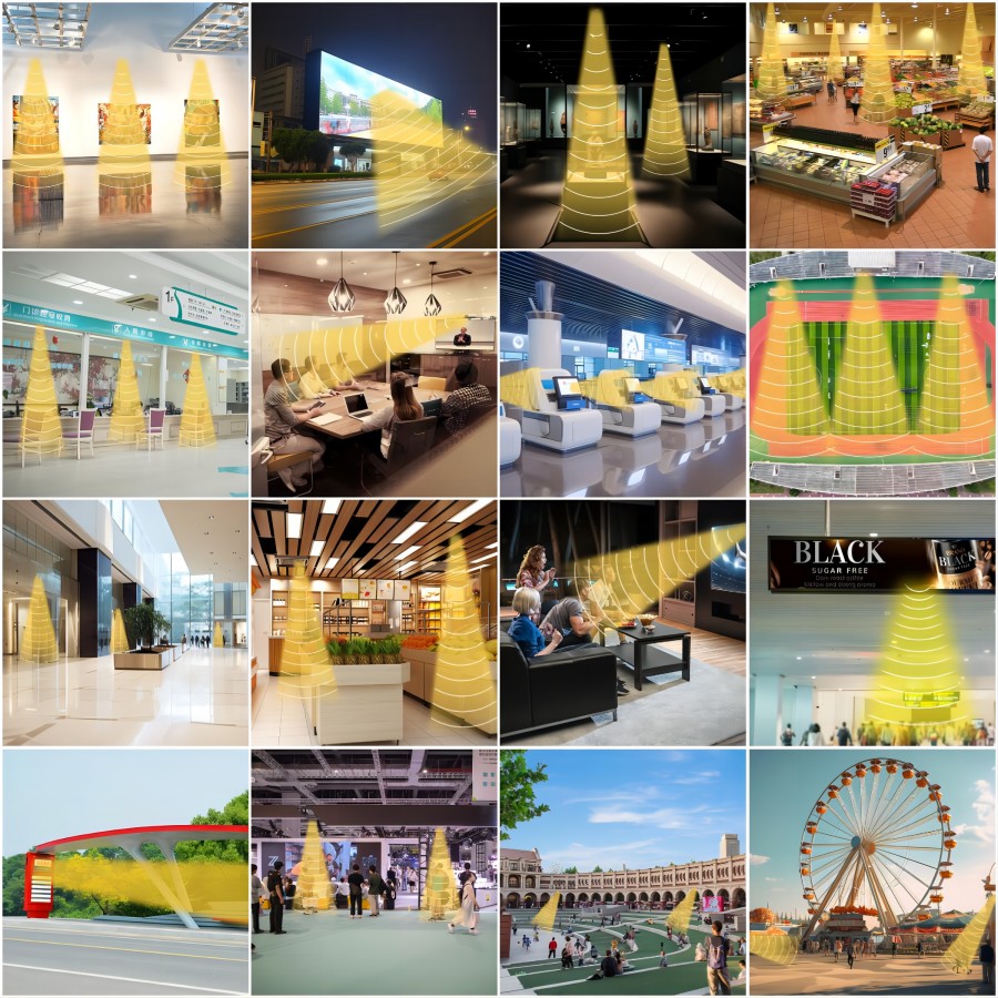 定向傳音功能可應用的部分場景匯總