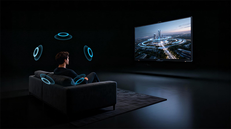 清聽聲學混合空間音頻系統Audfly Special Audio?