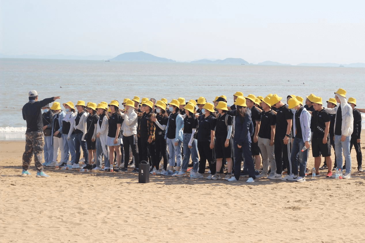 清聽聲學舉行了為期兩天的嵊泗列島團建活動