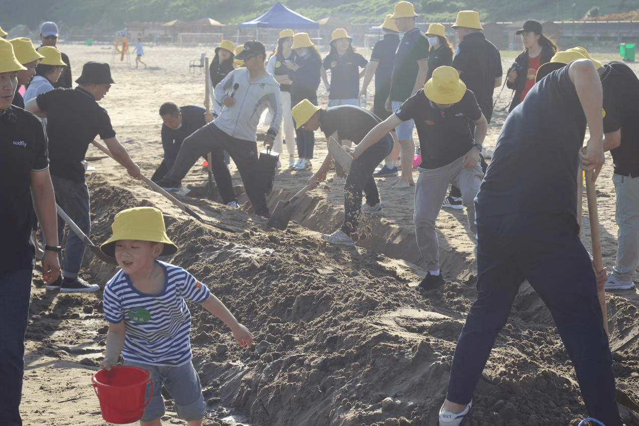 清聽聲學舉行了為期兩天的嵊泗列島團建活動