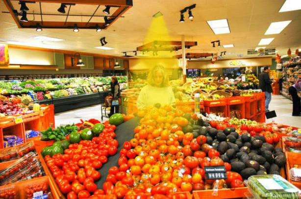 定向音響聚音寶用在商場(chǎng)商超